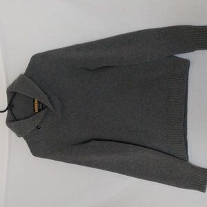 Ralph Lauren Gray V-Neck Sweater